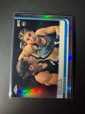2019 Topps Chrome UFC Jennifer Maia Refractor RC #87 Rookie Card